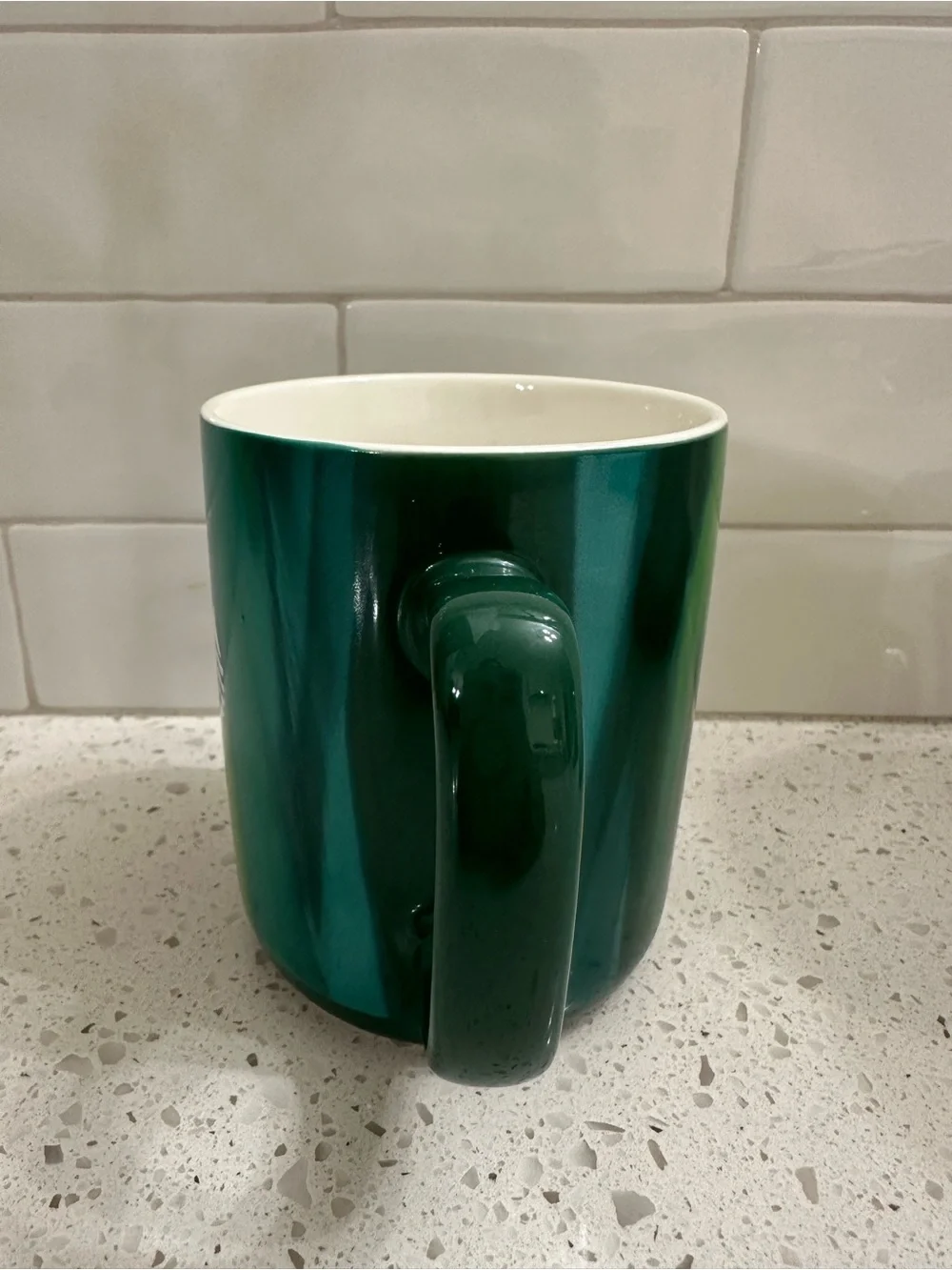Starbucks 2022 Green Marble Mug